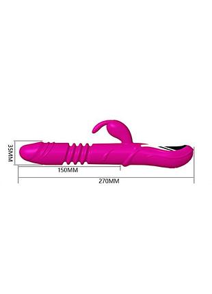 Вібратор jack rabbit usb з підігрівом 5