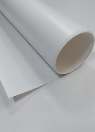 Фон виниловый матовый для предметной съемки белый 68×130 см пвх
