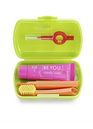 Дорожній набір curaprox [be you] green (зелений)