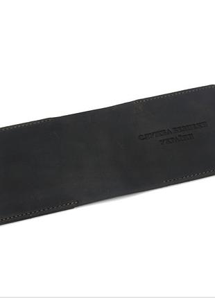 Обложка для удостоверения сбу кожа крейзи коричневая 5192