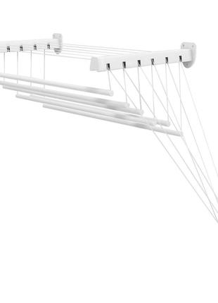 Сушарка для білизни настінно-стельова casa si pick up 140 white (cs42272x06)