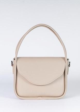 Сумка жіноча (клатч) еко-шкіра, бежева