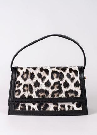 Сумка женская (кросс боди) эко-кожа, черная