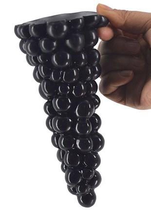 Анальные пробки faak, cиликоновый фаллоимитатор виноград, анальная пробка, дилдо, на...