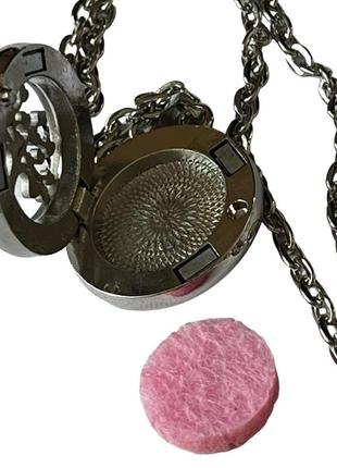 Аромакулон древо жизни вечное дерево + 5 вкладышей в подарок fk059-4-1