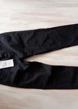 Брюки зауженные черные zara165_170p.