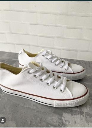 Кеды белые конверс converse