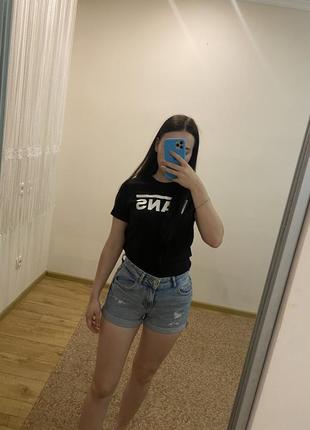 Джинсовые шорты bershka 5