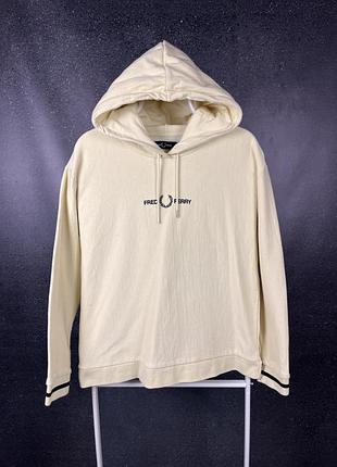 Оригинальное крутое женское худи fred perry центр лого