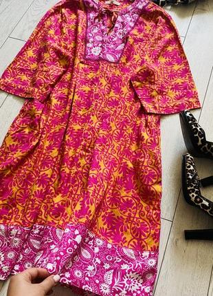 Веселое яркое платье next.. 5