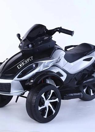 Дитячий електромотоцикл з дистанційним керуванням та самостійно