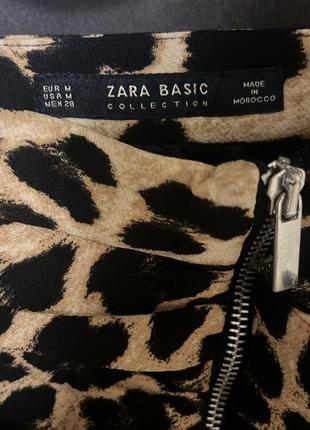 Трендова леопардова юбка zara4 фото