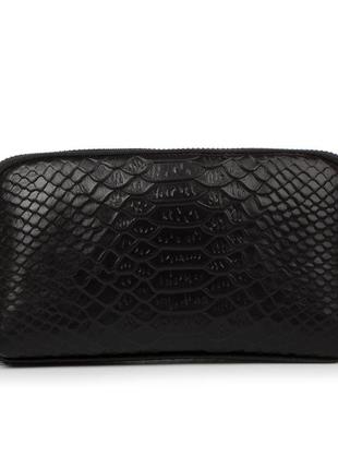 Косметичка шкіра 60096 black