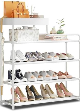 Напольный органайзер для обуви ason в прихожую для хранения обуви 80х78х21 см