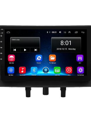 Штатна магнітола decker d9-001 для renault fluence i 2009-2013 екран 9" 4/64gb