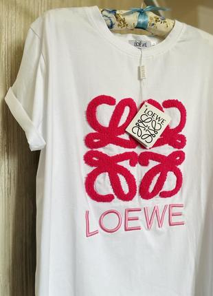 Футболка loewe біла2 фото