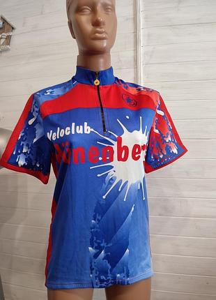 Легкое велоджерси l-xl унисекс