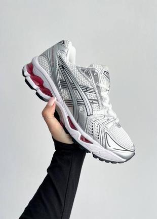 Кросівки asics gel kayano 14 'pure silver red'
