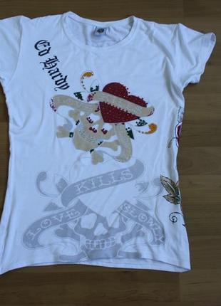 Футболка ed hardy m\l оригінал