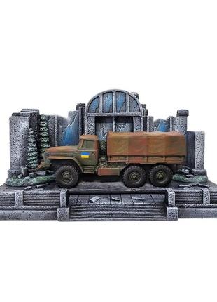 Штоф урал-4320 №5 декоративна підставка, тематичний міні бар