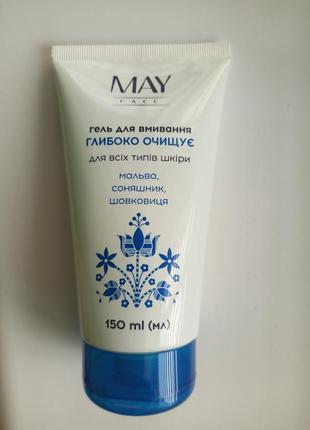 Гель для умывания "may face".