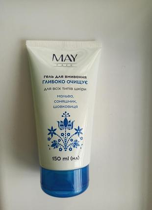 Гель для умывания "may face".