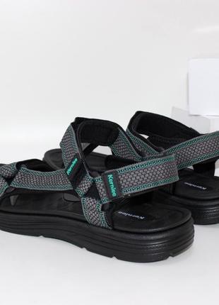 Зручні чоловічі спортивні босоніжки на липучках, сандалі, сандалії2 фото