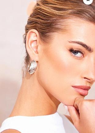 Серьги кольца