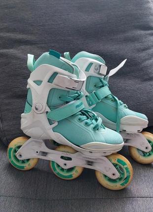 Трюковые трех колесные ролики decathlon