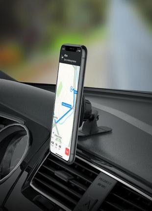 Автомобильный держатель магнитный hoco ca66 sagittarius magnetic чёрный r_215