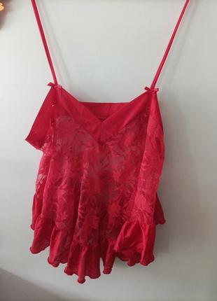 Комбинация красная прозрачная ххл