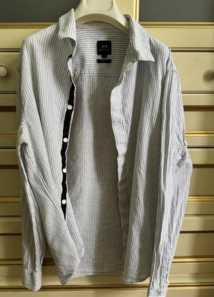 Чоловіча сорочка armani bag exchange