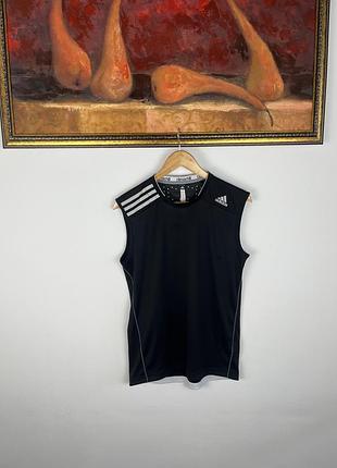 Adidas climachill мужская спортивная майка,оригинал,размер с-м