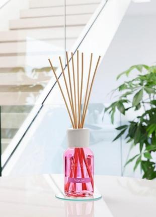 Ароматический диффузор "личи и роза", италия millefiori milano natural diffuser.