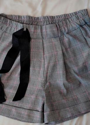 Шорты клетка