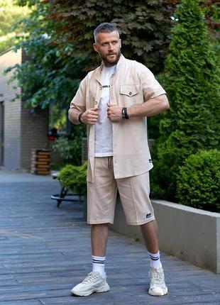 Літній костюм льон