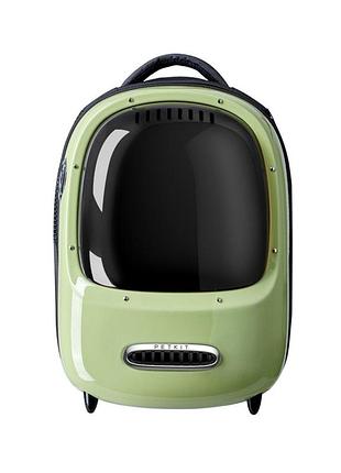 Рюкзак-переноска petkit breezy2 smart cat carrier green (p7701-g)