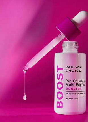 Омолоджувальна сироватка для обличчя paula's choice pro-collagen peptide booster