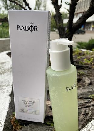 Гель-тоник для лица babor cleaning gel and tonic 2in1