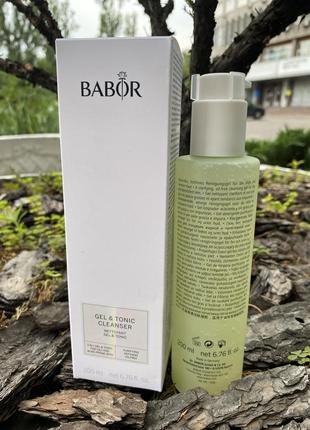 Гель-тоник для лица babor cleaning gel and tonic 2in1