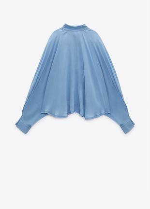 Сорочка zara/блузка zara/ блуза zara/легка блуза zara/кофта zara/нарядна блуза zara5 фото