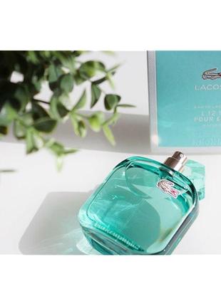 Женская парфюмированная вода eau de lacoste l. 12.12 pour elle natural 90 мл