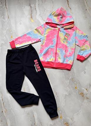 Спортивний костюм-двійка для дівчинки 116-146 см