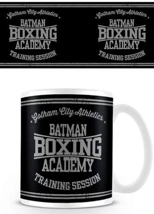 Чашка белая керамическая batman (boxing academy) / бетмен  aurora