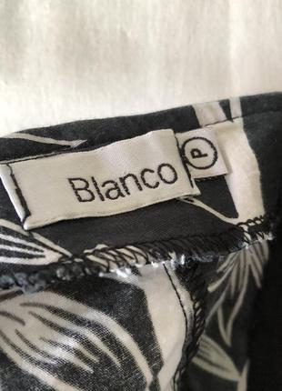 Blanco испания топ майка на завязках с открытой спинкой с цветочным принтом5 фото
