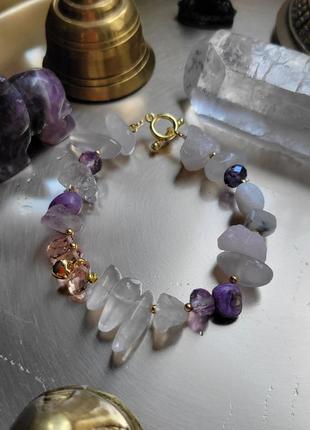 Браслет з натурального каміння