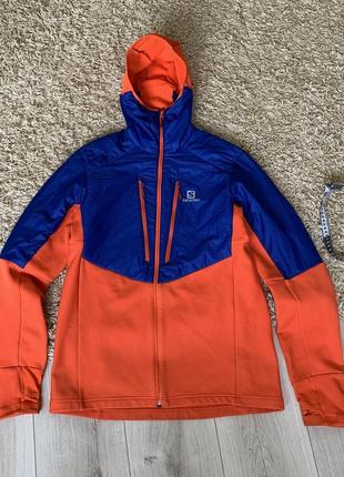 Salomon мужская спортивная яркая куртка arcteryx haglofs berghaus tnf