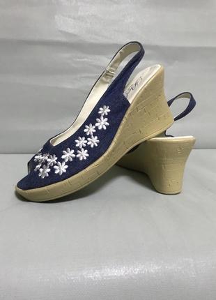 Босоножки 👡 👡👡сандалии женские джинсовые
