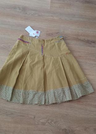 Юбка новая от известного бренда stefanel ,ткань натуральная, размер 44
