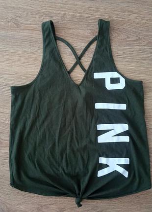 Майка от victoria secret,pink ,в отличном состоянии
